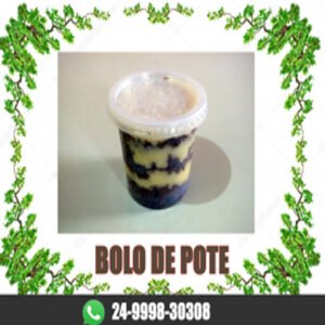 Bolo de pote ou Bolo no pote - Volta Redonda